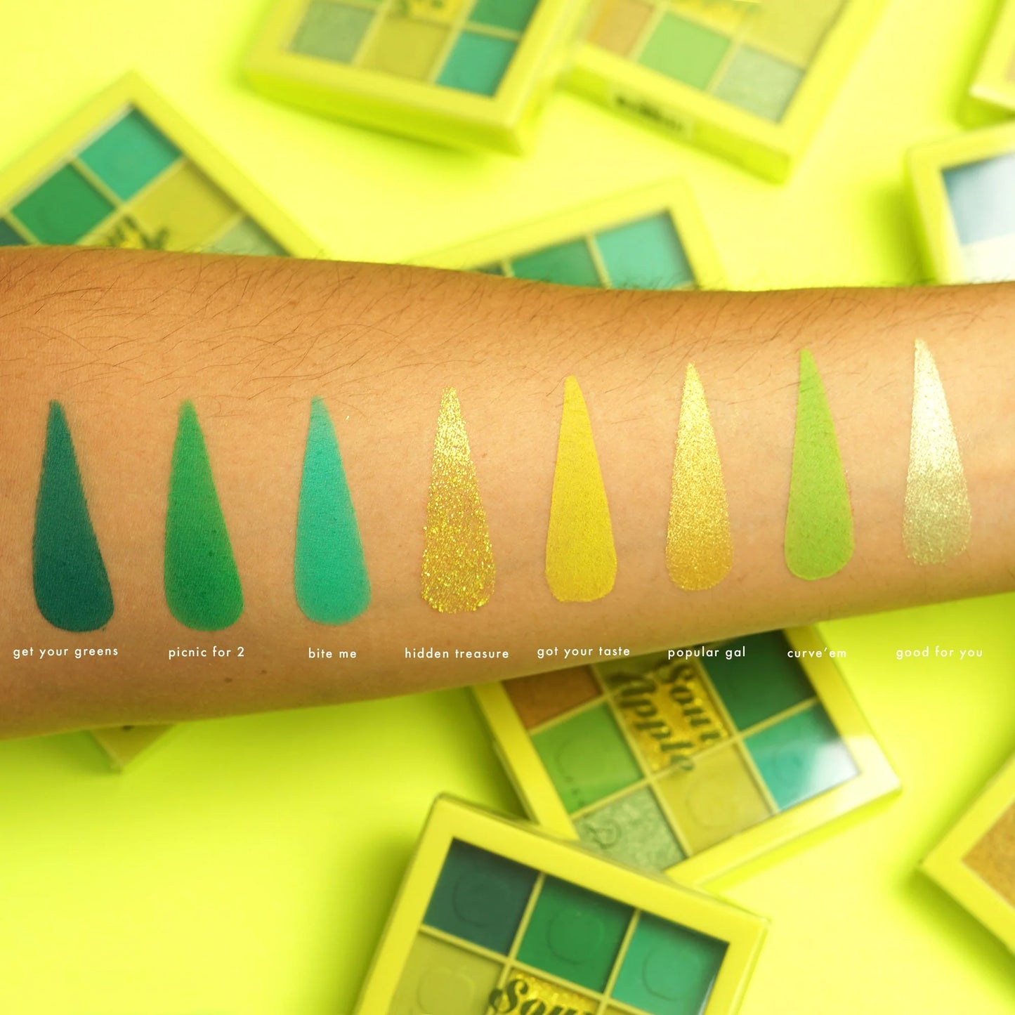 Sour Apple Eyeshadow Palette