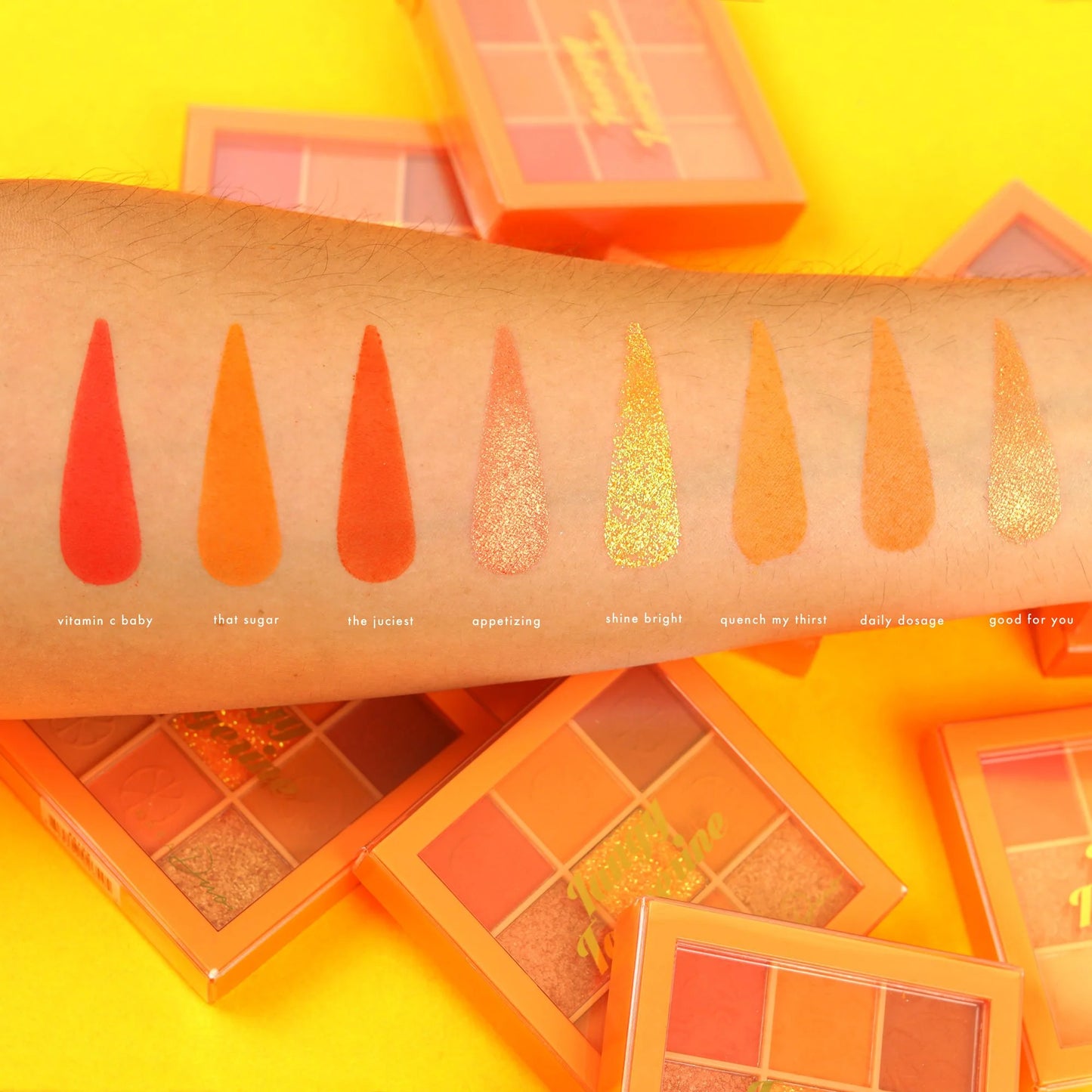 Tangy Tangerine Eyeshadow Palette