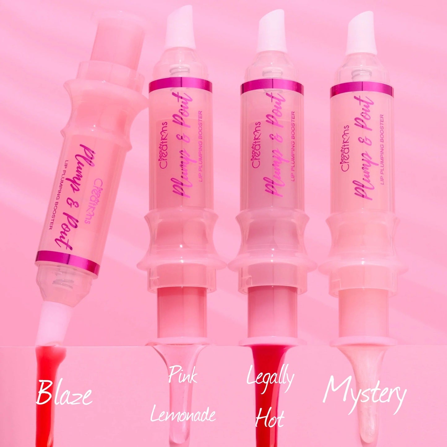 Beauty Creations Plump & Pout Lip Plumping Booster Lip Gloss - Blaze