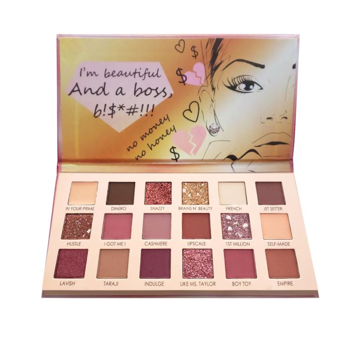 Italia Deluxe Boss Bisch Eyeshadow Palette